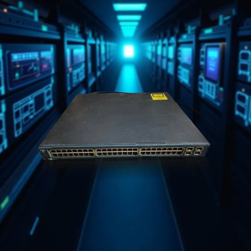 Коммутатор Cisco Catalyst 3560G WS-C3560G-48TS-S 48-Port Ethernet Switch *Non-Po