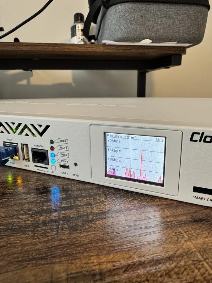 Маршрутизатор MikroTik CCR1072-1G-8S+ Cloud Core Router 72-Core 16GB 8x 10G SFP+ — фото лота 4