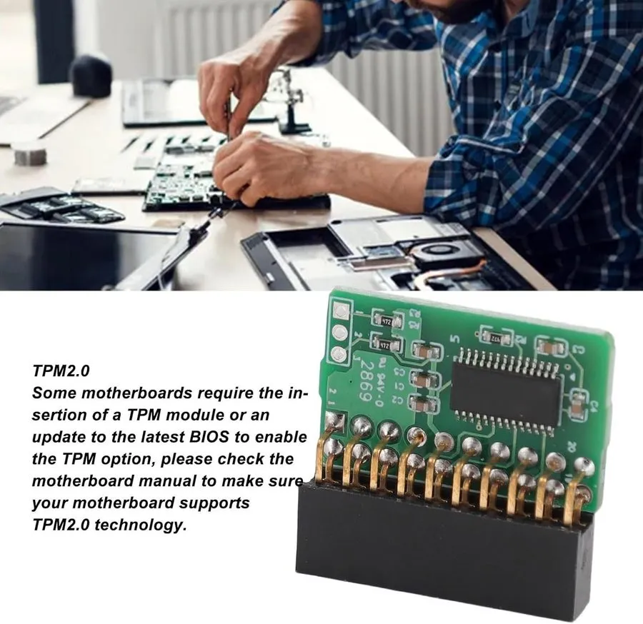 Модуль TPM Supermicro Vertical TPM 1.2 Security Module w/ Infineon 9655 AOM-TPM-