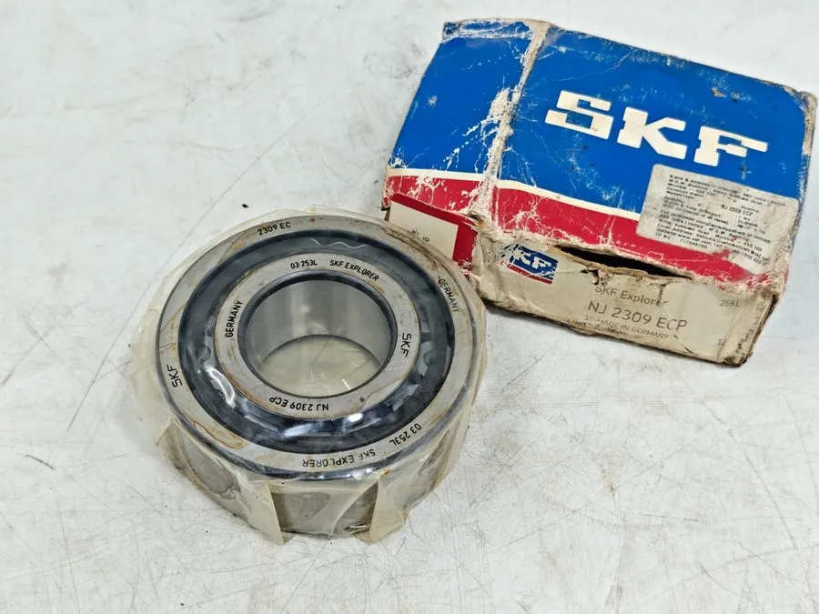 IIoT-устройство SKF NJ2309 ECP C3 Cylindrical Roller Bearing 45x100x36 mm — фото лота 1