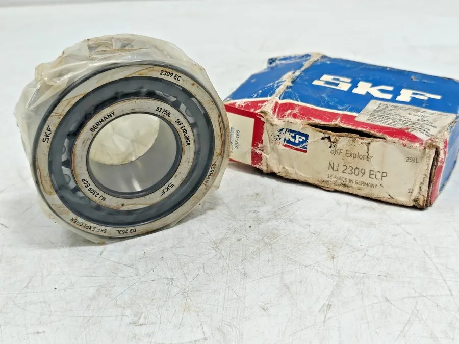 IIoT-устройство SKF NJ2309 ECP C3 Cylindrical Roller Bearing 45x100x36 mm — фото лота 2
