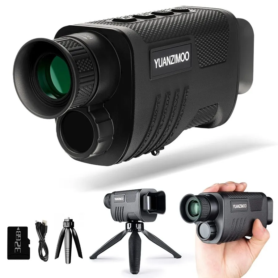 Сканер штрих-кода Night Vision Monocular Telescope Infrared 8X Zoom, 2000mAh Bat
