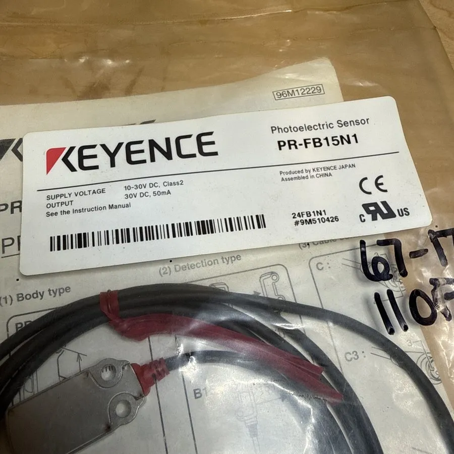 Фотоэлектрический датчик Keyence PR-FB15N1 Photoelectric Sensor — фото лота 1