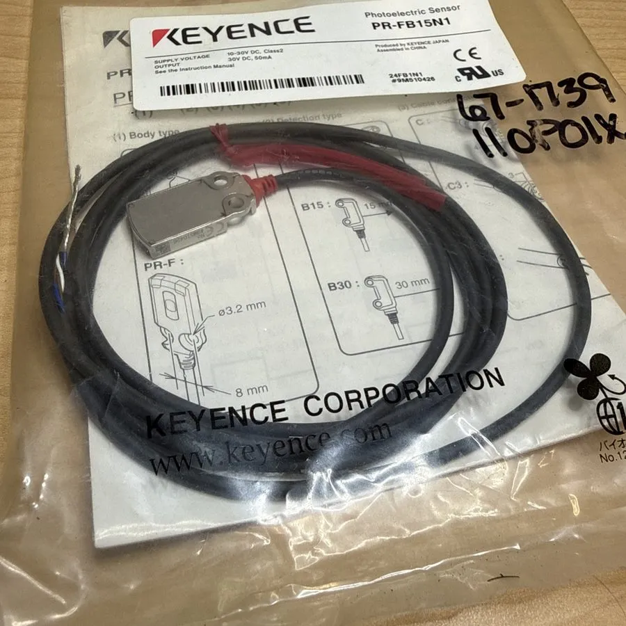 Фотоэлектрический датчик Keyence PR-FB15N1 Photoelectric Sensor — фото лота 2