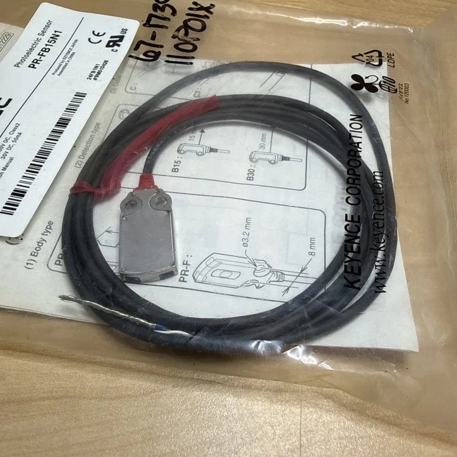 Фотоэлектрический датчик Keyence PR-FB15N1 Photoelectric Sensor — фото лота 3