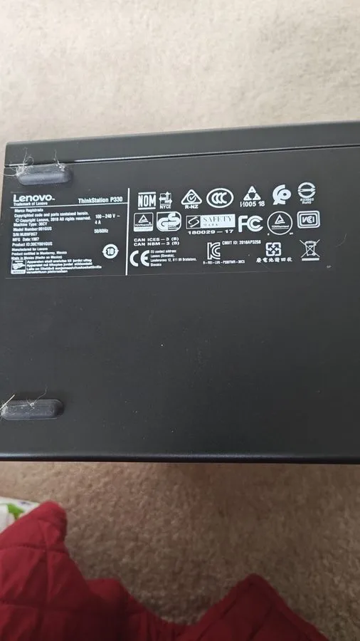 SSD-накопитель Lenovo ThinkStation P330 MT Tower PC,Intel i9-9900,32GB,1TB SSD,W — фото лота 2