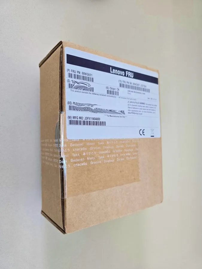 Жёсткий диск Lenovo 00WG690 00WG691 600GB 2.5"SAS 10K 12Gbps G3HS X3650M5 Hard D