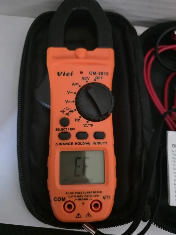 Мультиметр VICI 3999 Digital Clamp Meter Multimeter Tester CM2007 DCV ACV ACA C  — фото лота 2