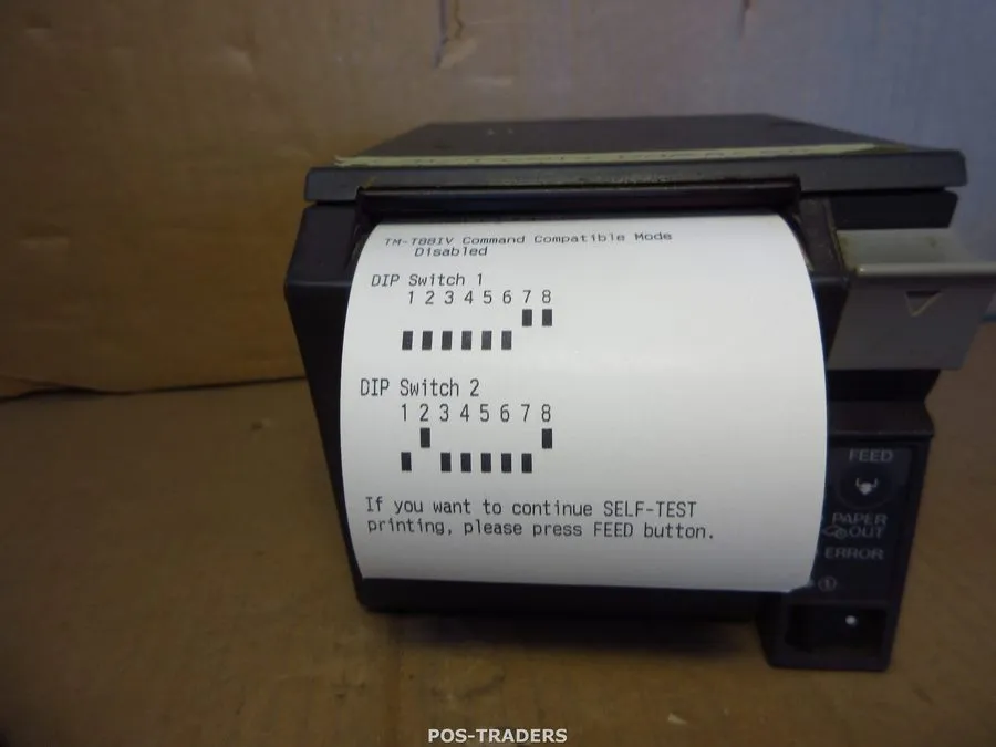 Принтер этикеток Epson TM-T70 POS Thermal Receipt USB Printer M225A Dark Gray Au