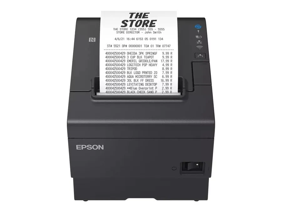 Принтер чеков Epson TM-T88VII M371A Compact POS Thermal Receipt Printer IDN USB 