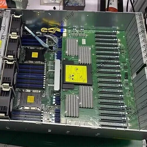 Сервер Supermicro SYS-6049GP-TRT GPU Server 24X3.5"960G M.2 SSD 2x 8272CL CPU 51