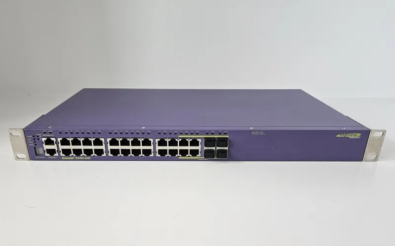 Коммутатор Extreme Networks Summit X440-24T Gigabit Switch Model 16503 w/ Rack M — фото лота 1