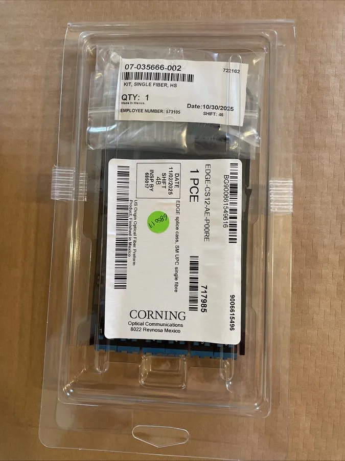 Оптическая кассета Corning Single-Mode UPC Single Fibre Splice Cassette EDGE-CS1