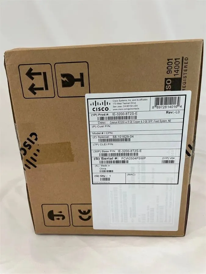 Коммутатор Cisco IE-3200-8T2S-E Catalyst IE3200 Network Essentials