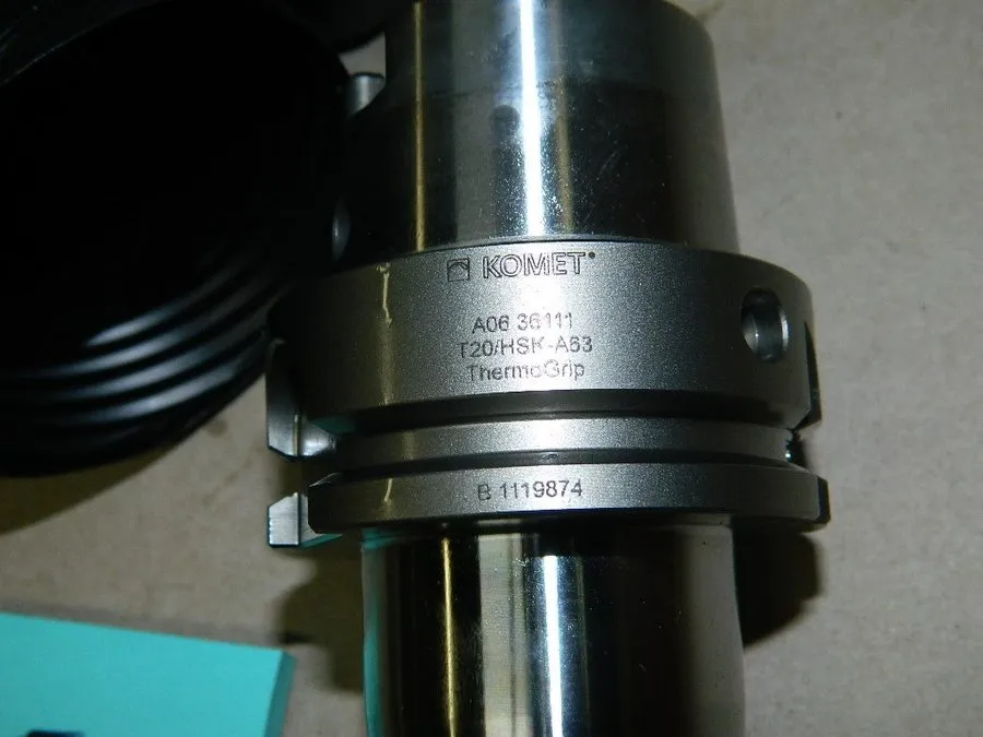 Режущий инструмент KOMET HSK63A 16MM Shrink Fit Tool Holder T20HSK-A63 ( per LOT — фото лота 1