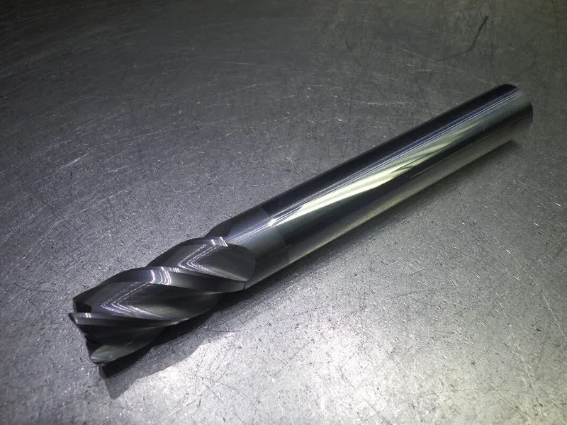 Режущий инструмент Monster Fusion 1/4" 4 Flute Carbide CR XL Endmill .015" R 284