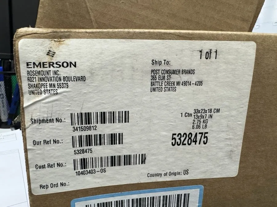Датчик давления Emerson Hygienic Pressure Transmitter 3051HTGB3A31AT32M5F2Q16Q8 — фото лота 2