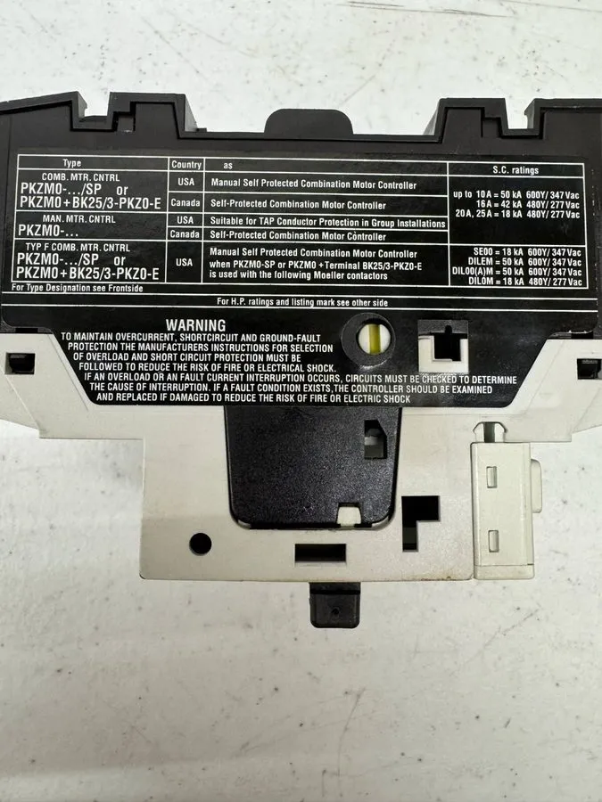 Автоматический выключатель EATON Motor Protection Circuit Breaker PKZM0-16 10-16 — фото лота 3