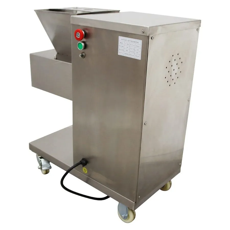 Слайсер 110V TJ-180L Vertical Stainless Commercial Electric Meat Slicer 8mm Blad — фото лота 4