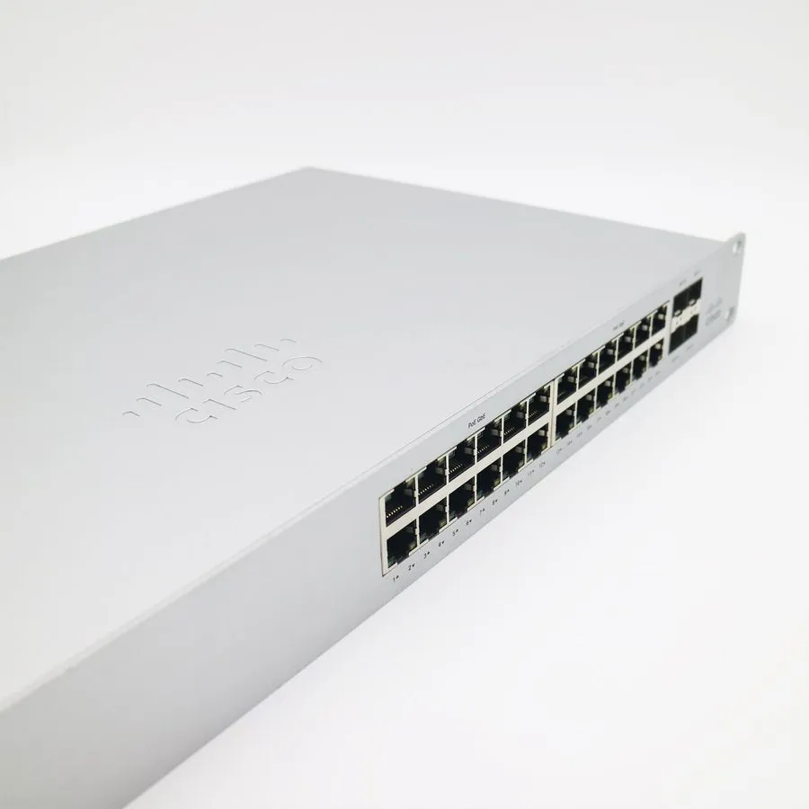Коммутатор Cisco Meraki MS125-24P 24 Port PoE 4x SFP+ Switch Unclaimed MS125-24P