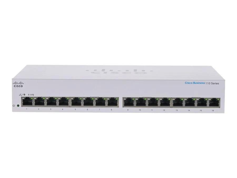 Коммутатор CISCO CBS110-16T-EU 16-Port Gigabit Switch / Express