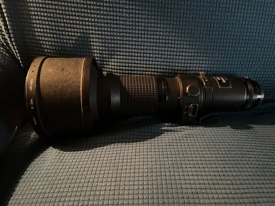 Объектив Nikon Nikkor ED 600mm 1:4 Telephoto Lens w/ CT-602 case — фото лота 2