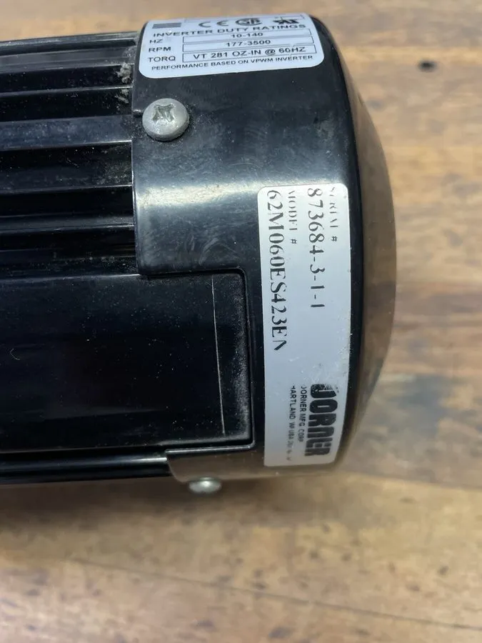 Энкодер Dorner eDrive Conveyor Gearmotor 32M060EL 62M060E Side Mount 90° w/ Enco — фото лота 1