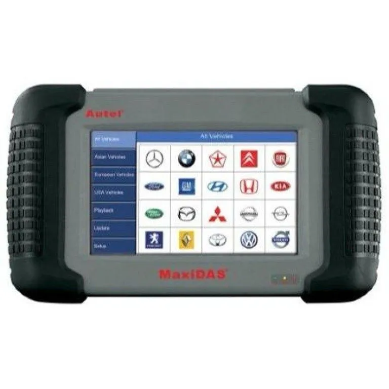 Диагностический сканер Autel MaxiDAS DS708 Diagnostic Scanner Complete Kit w/ SD — фото лота 1