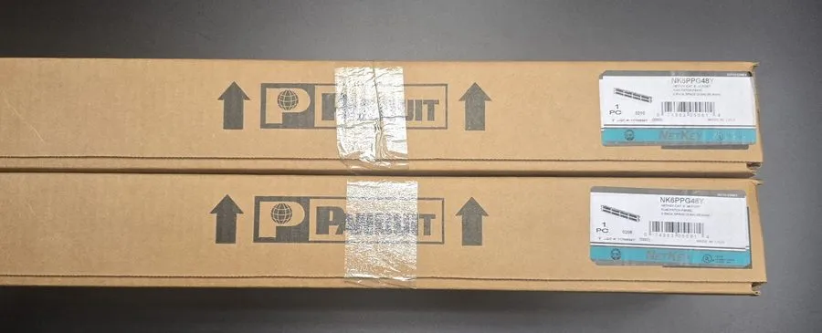 Патч-панель Panduit NetKey 48-Port Cat6 Punchdown Patch Panel NK6PPG48Y ~STSI