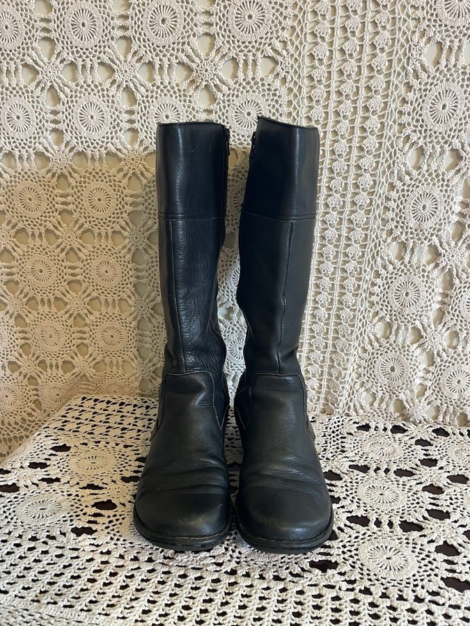 Жгут проводов BORN leather moto boots harness buckle wmns9mens7.5 tall riding bo — фото лота 1