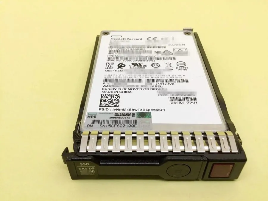 Сервер HPE 960GB SAS 12G 2.5" GEN9 GEN10 Server SSD Replace P10440-B21 P10637-00