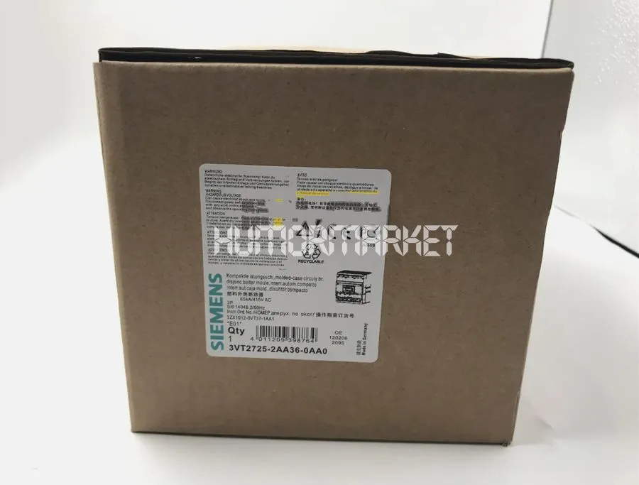 Автоматический выключатель Siemens 3VT2725-2AA36-0AA0 Circuit breaker
