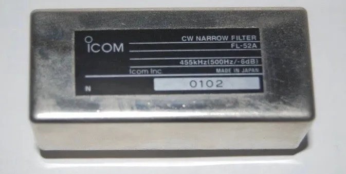 Радиостанция Icom FL-52A CW Filter 500 Hz Bandwidth