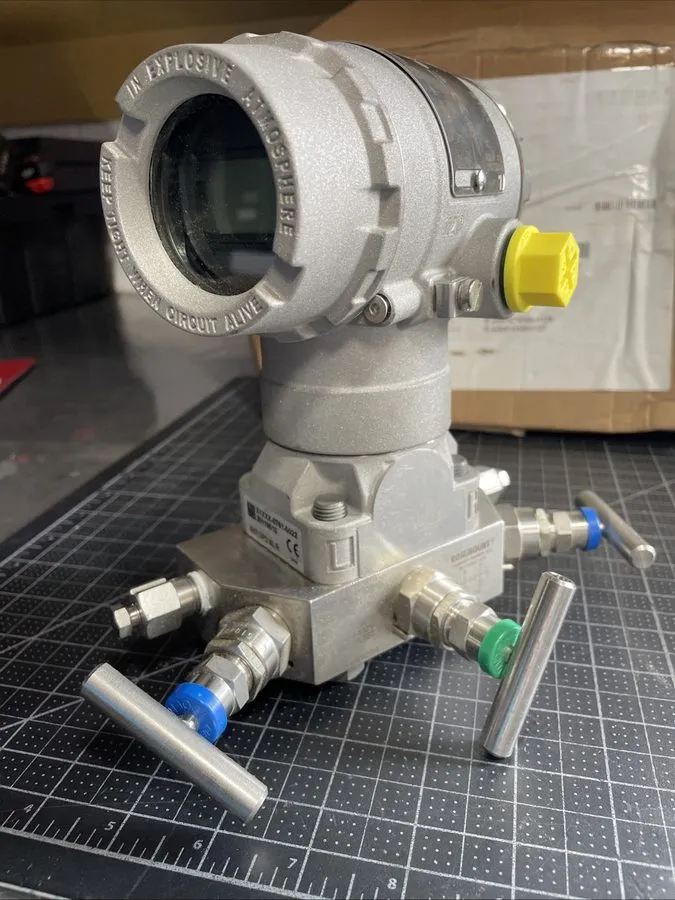 Датчик давления Rosemount Model 2051cd2a02a1ks5k7m5p1q4q8 Pressure Transmitter — фото лота 1