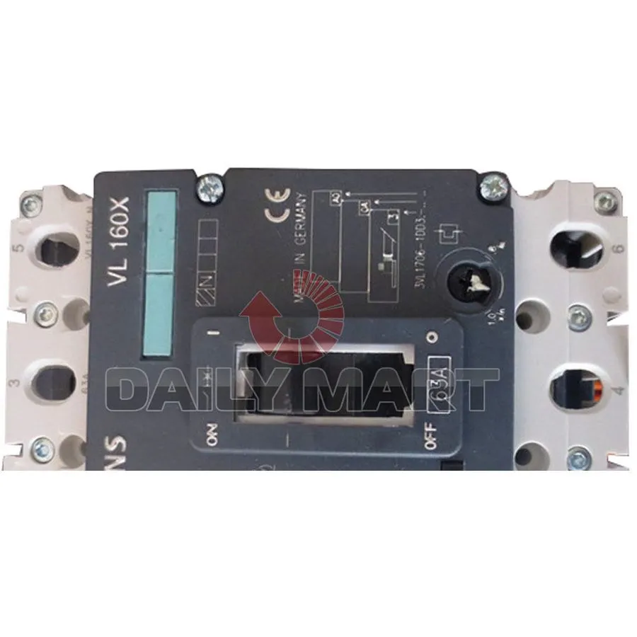 Автоматический выключатель Siemens 3VL1705-1DA33-0AA0 VL160X 3 Pole Circuit Brea
