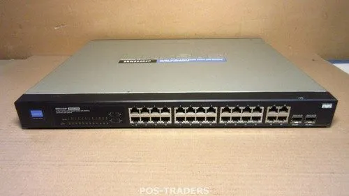 Коммутатор Cisco SF300-24P 24-Port 10/100 PoE Managed Ethernet Switch