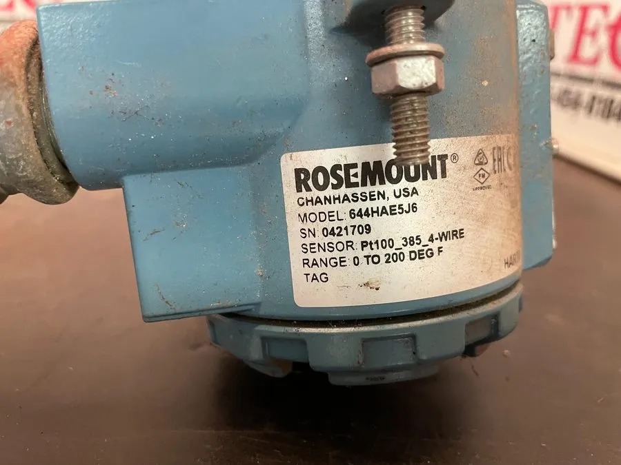Датчик температуры Rosemount 644HAE5J6 Temperature Transmitter