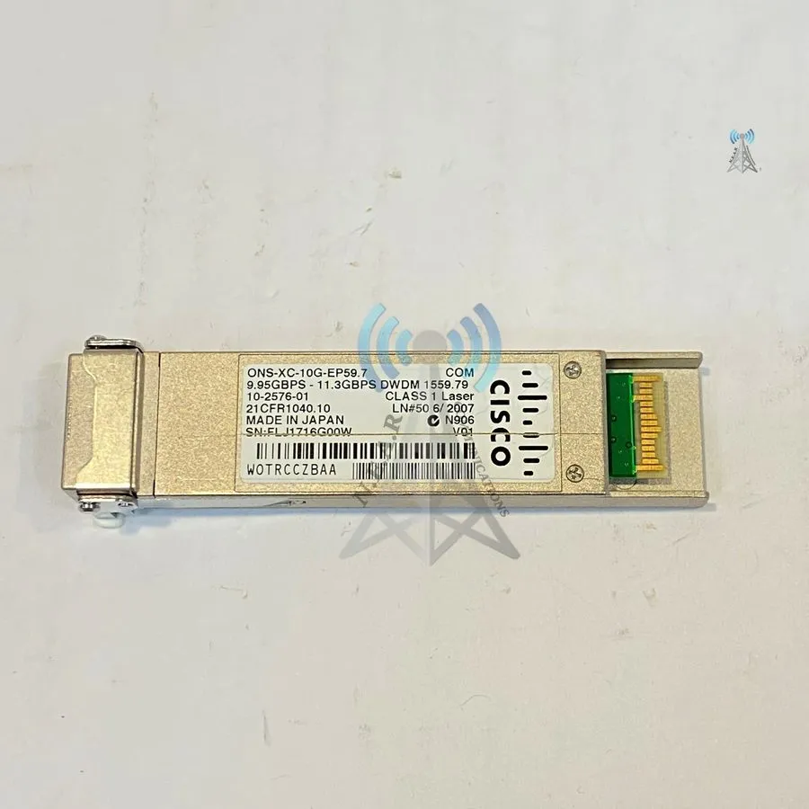 Трансивер CISCO, ONS-XC-10G-EP59.7, 10-2576-01, WOTRCCZBAA, 10G XFP TRANSCEIVER