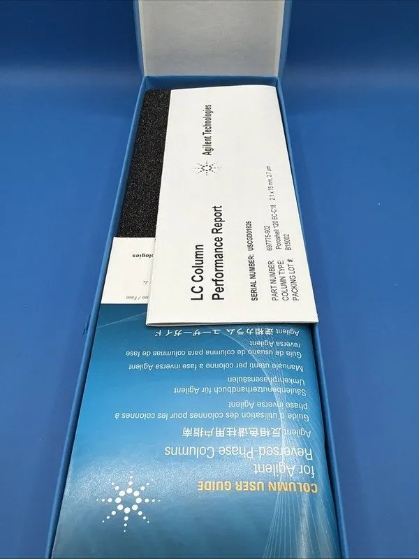 Хроматографическая колонка Agilent 695970-902 InfinityLab Poroshell 120 EC-C18 H — фото лота 1