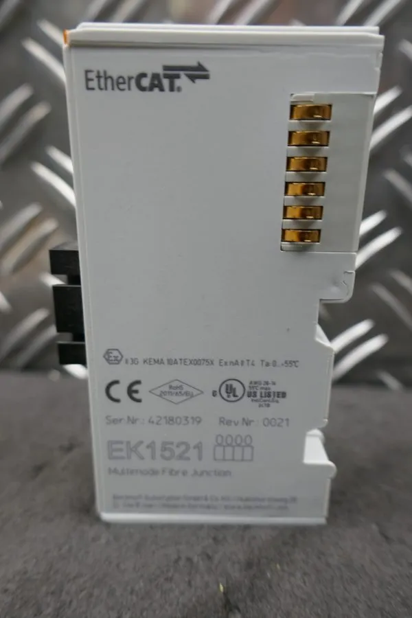 Шлюз полевой шины Beckhoff EK1521 Multimode Fibre Junction