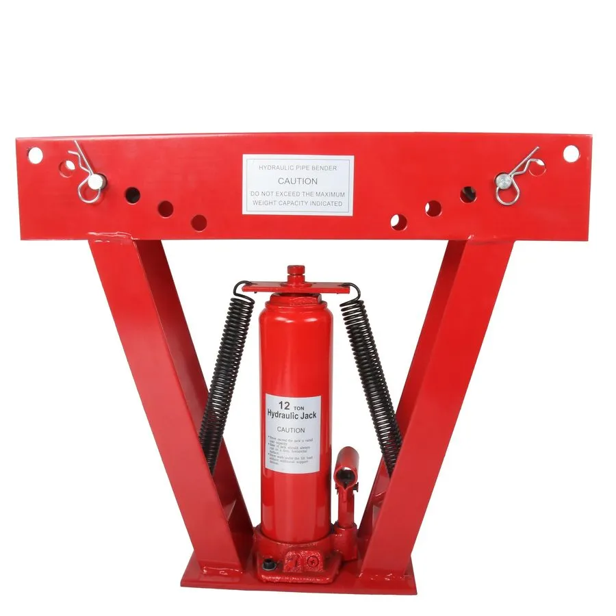 Режущий инструмент Fit Ford Pipe Bender Manual Hydraulic 12 Ton red iron MT03401 — фото лота 2