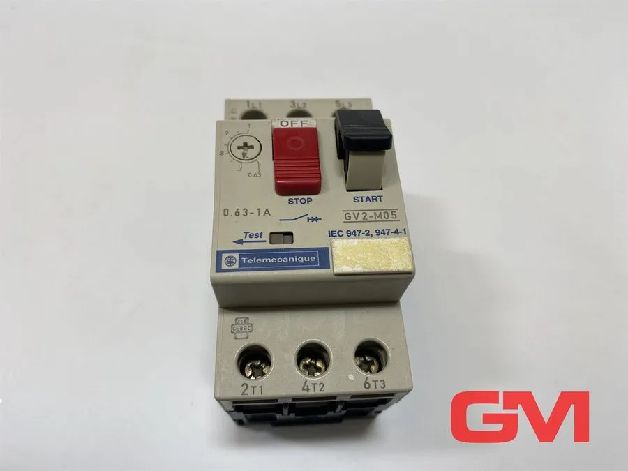 Автоматический выключатель Telemecanique GV2-M05 0.63- 1A 690V Motor Circuit Bre