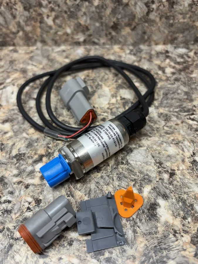 Датчик давления Dwyer 628-10-GH-P1-E1-S1 Industrial Pressure Transmitter 0-100 P — фото лота 1