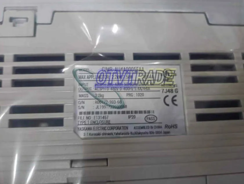 Частотный преобразователь YASKAWA A1000 AC Drive CIMR-AU4A0005FAA Frequency conv