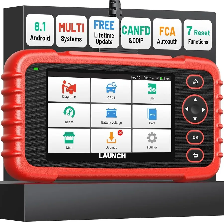 Диагностический сканер 2026 LAUNCH CRP123X Elite Code er Car Diagnostic Scanner 