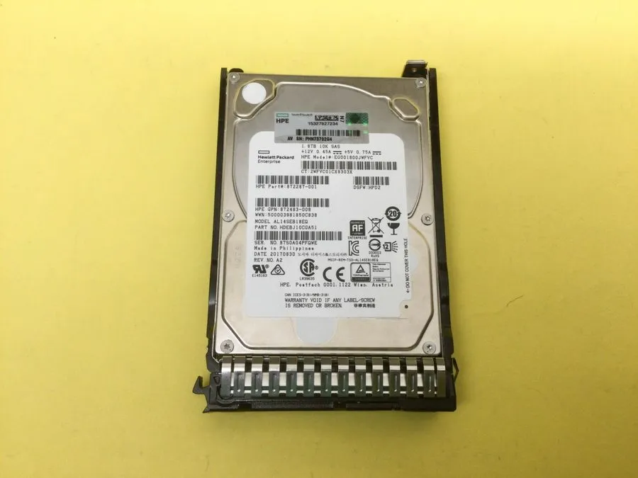 Жёсткий диск 791034-B21,791055-001 HP 1.8TB 10K 12G SC 2.5INCH SAS HDD