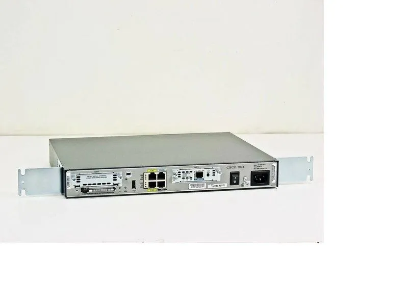 Маршрутизатор CISCO 1841/K9 Integrated Router ADVENTEPRISE ios-15.1 256D/128F 1D