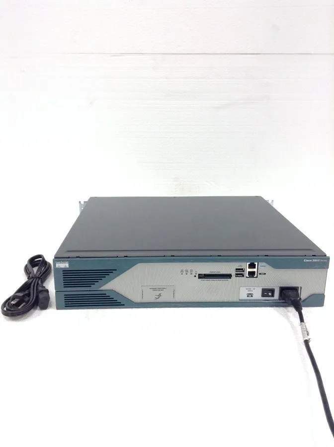 Маршрутизатор Cisco 2621 Modular Router 2x WIC-2T Serial WAN Cards CCNA Lab