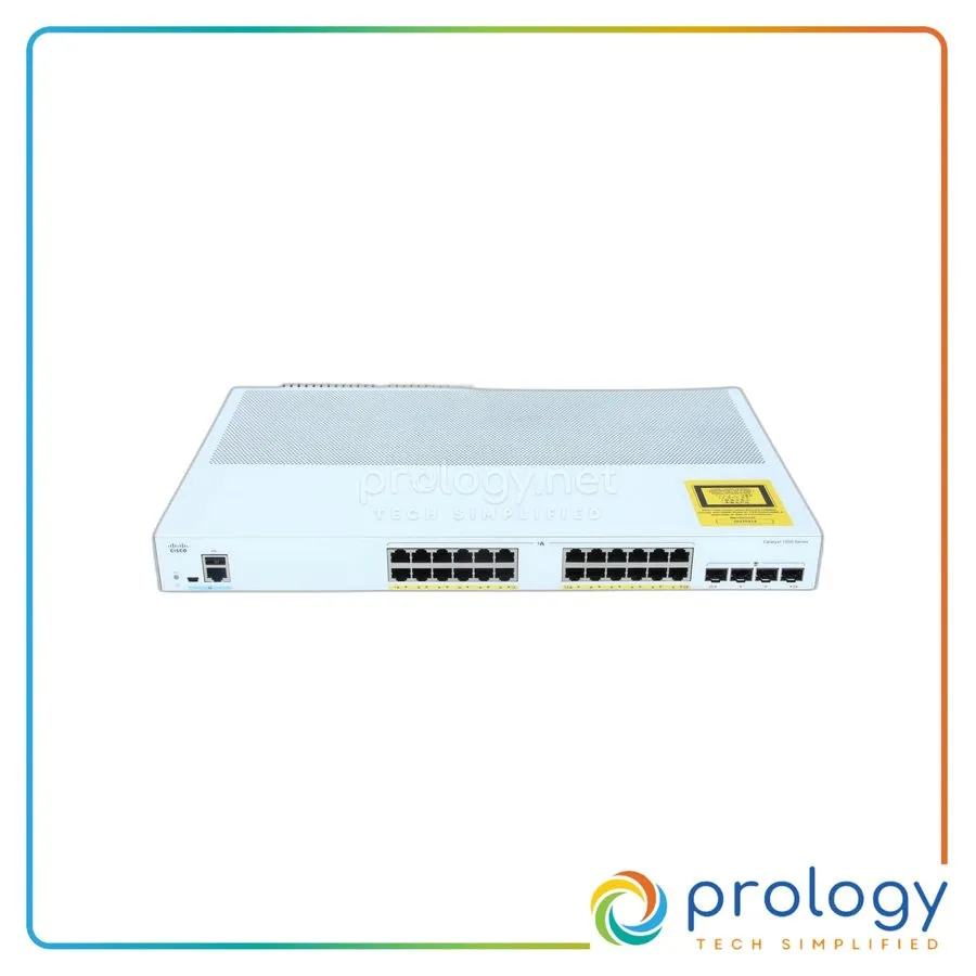 Коммутатор C1000-24P-4G-L Catalyst 1000 24-Port Gigabit PoE+ Switch 4x1G SFP 195