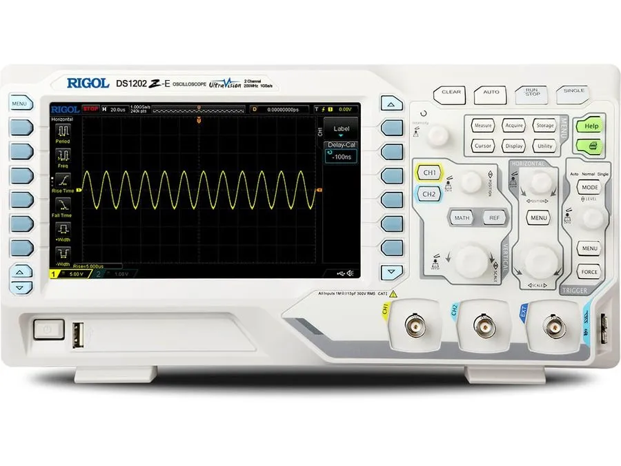 Осциллограф Rigol DS1202Z-E Digital Oscilloscope (2 Channel, 200 MHz, 1 GSa/s)